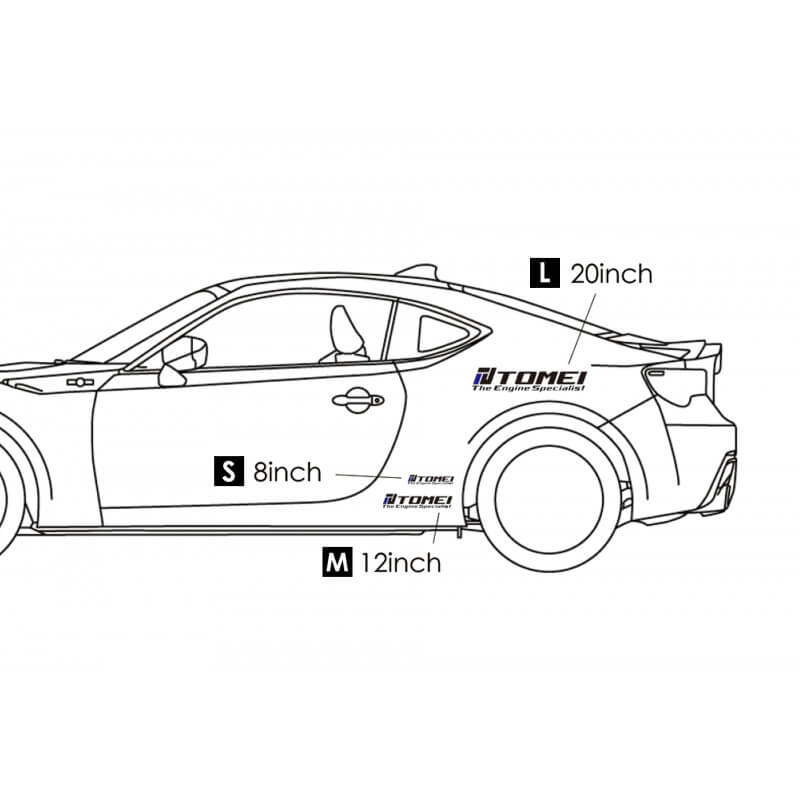 Tomei 2016 Engine Specialist Die Cut Decal Sticker (8in)