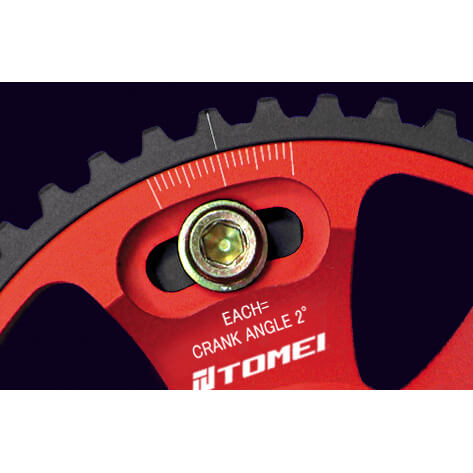 Tomei Adjustable Cam Gear, 2003-2006 EVO 8 & 9 - Angle 2