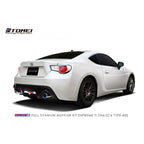 Tomei Carbon Fiber Rear Bumper Cover (Left), 2013-2020 BRZ/FR-S/86 - Angle 4
