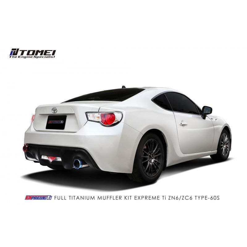 Tomei Carbon Fiber Rear Bumper Cover (Left), 2013-2020 BRZ/FR-S/86 - Angle 4