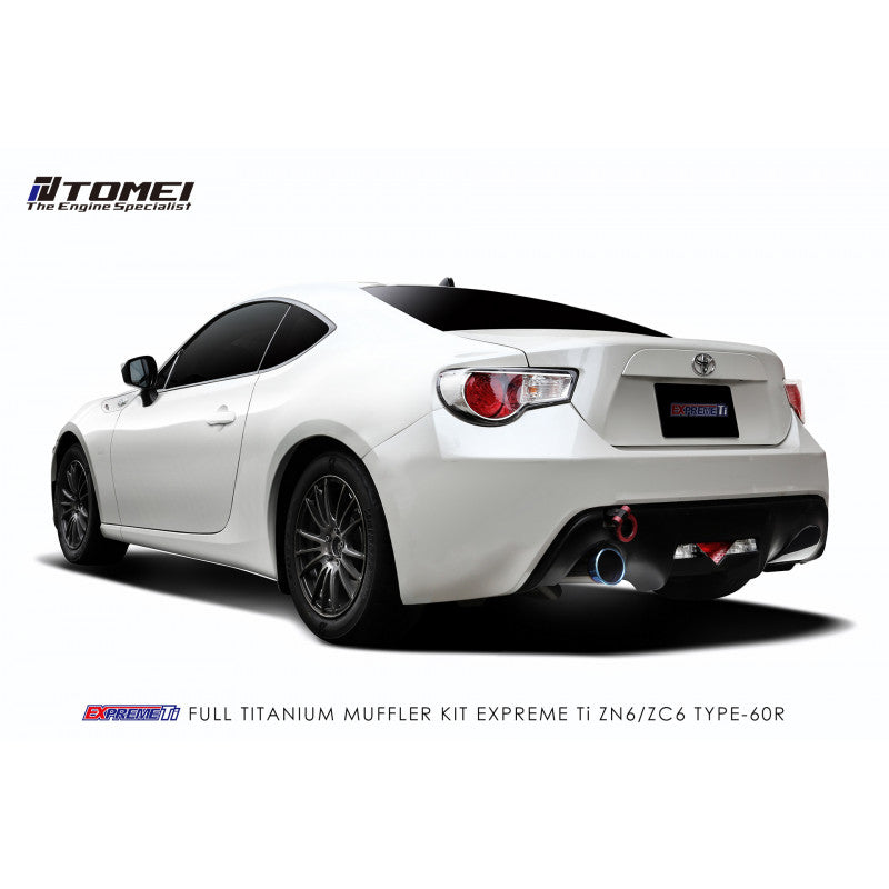 Tomei Carbon Fiber Rear Bumper Cover (Right), 2013-2020 BRZ/FR-S/86 - Angle 5