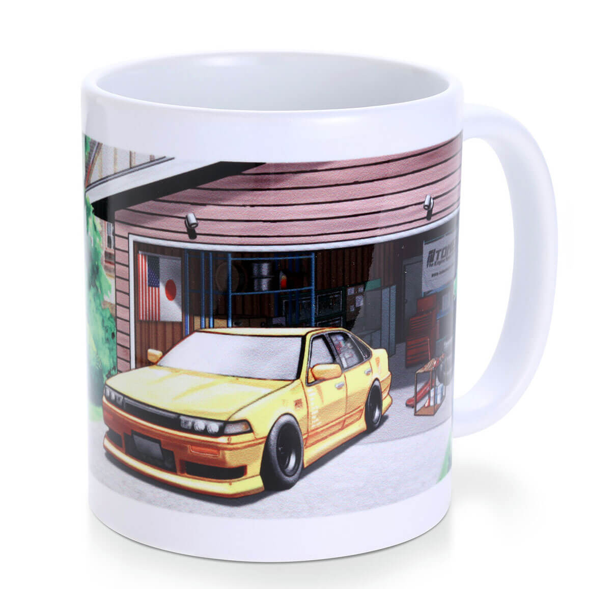 Tomei Coffee Mug w/ A31 Cefiro Garage