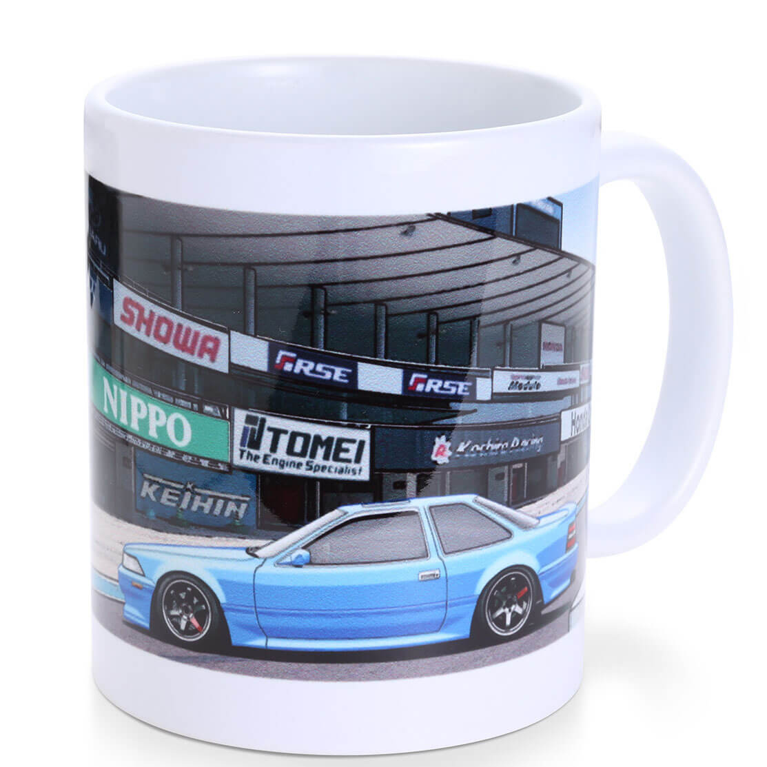 Tomei Coffee Mug w/ MZ21 Soarer Suzuka