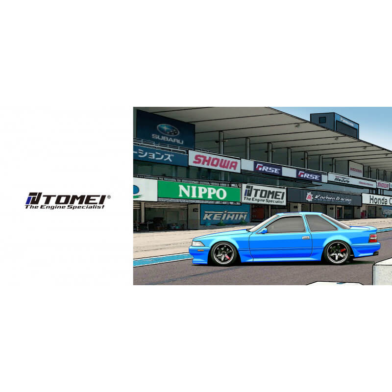 Tomei Coffee Mug w/ MZ21 Soarer Suzuka - Angle 2