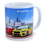 Tomei Coffee Mug w/ WRX/STi Minatomirai Yokohama