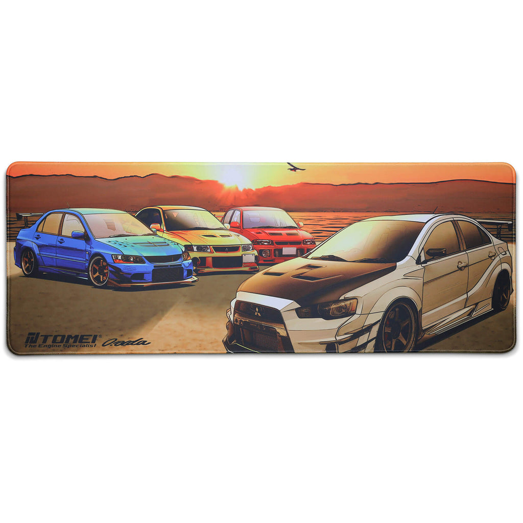 Tomei Desk Pad EVO Sunset Lake Kawaguchi