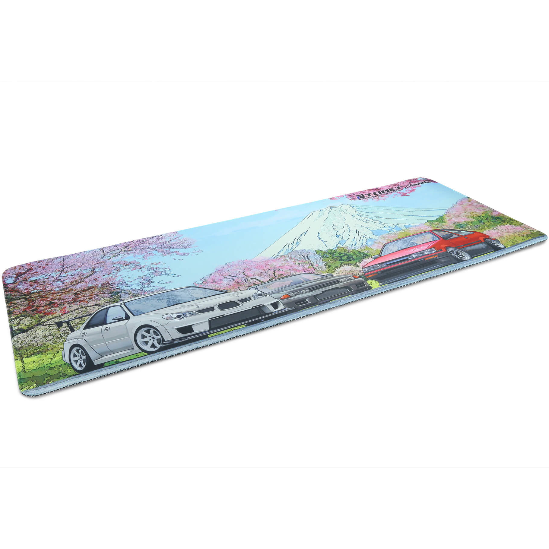 Tomei Desk Pad GDB/BNR32/AE86 Cherry Blossom Mt.fuji - Angle 3