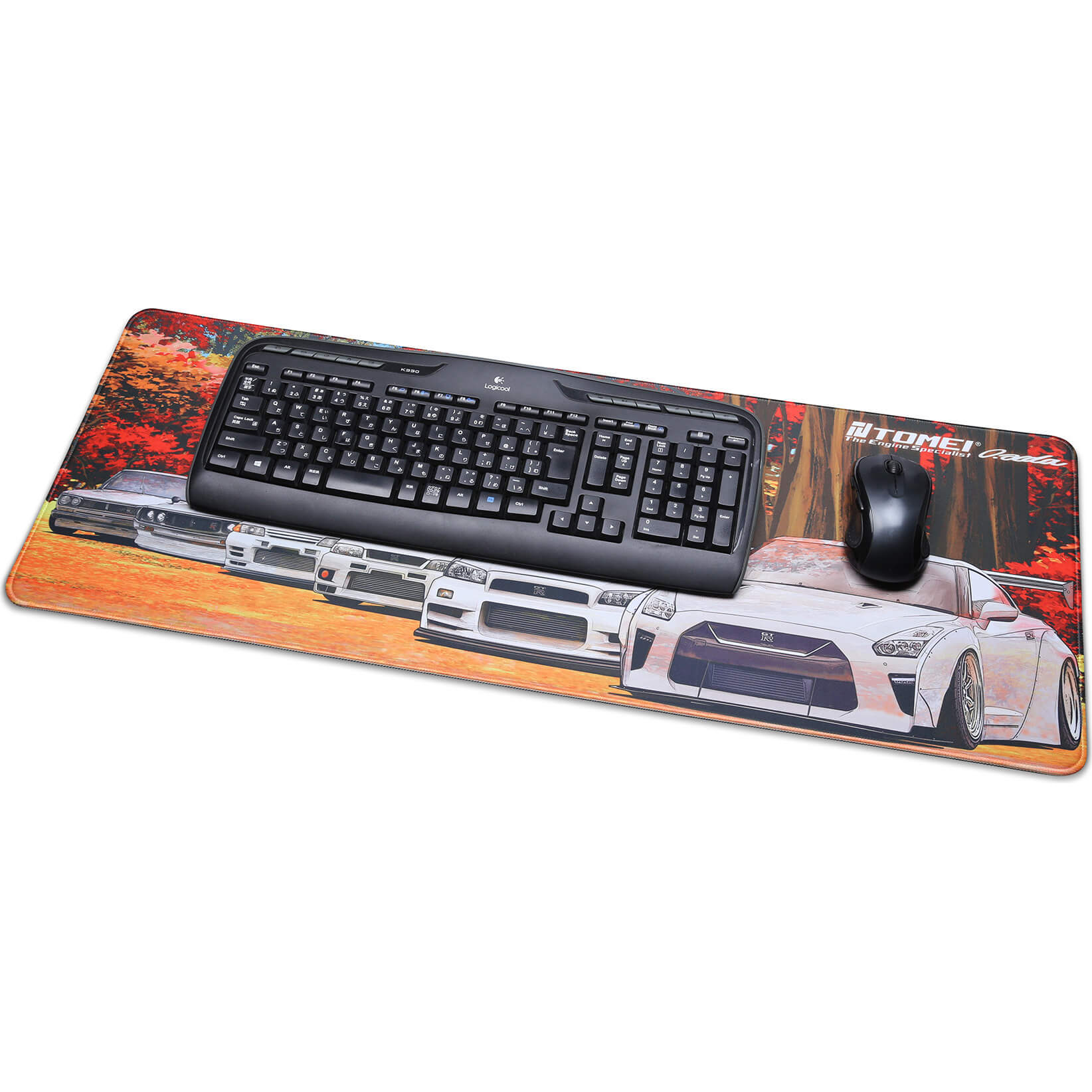 Tomei Desk Pad GT-R Autumn Nagano Forest - Angle 4