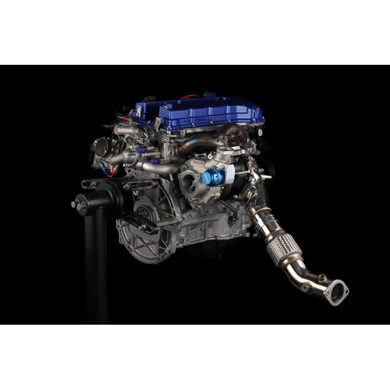Tomei Expreme Big Mouth Downpipe, 2008-2015 EVO X - Angle 3