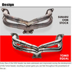 Tomei Expreme Exhaust Manifold (Equal Length), 2015-2021 WRX - Angle 3