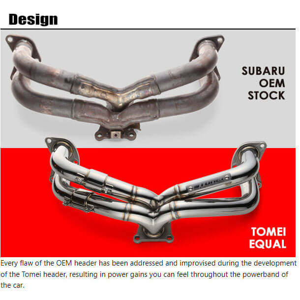 Tomei Expreme Exhaust Manifold (Equal Length), 2015-2021 WRX - Angle 3