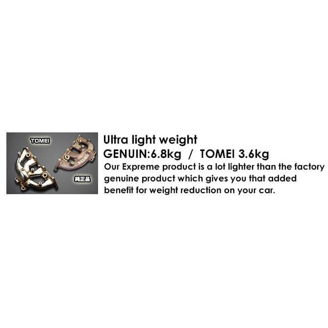 Tomei Expreme Exhaust Manifold, 2003-2006 EVO 8 & 9 - Angle 5