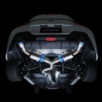 Tomei Expreme Ti Full Titanium Cat-Back Exhaust (Dual Exit, Type-D), 2022-2026 BRZ & GR86 - Angle 6