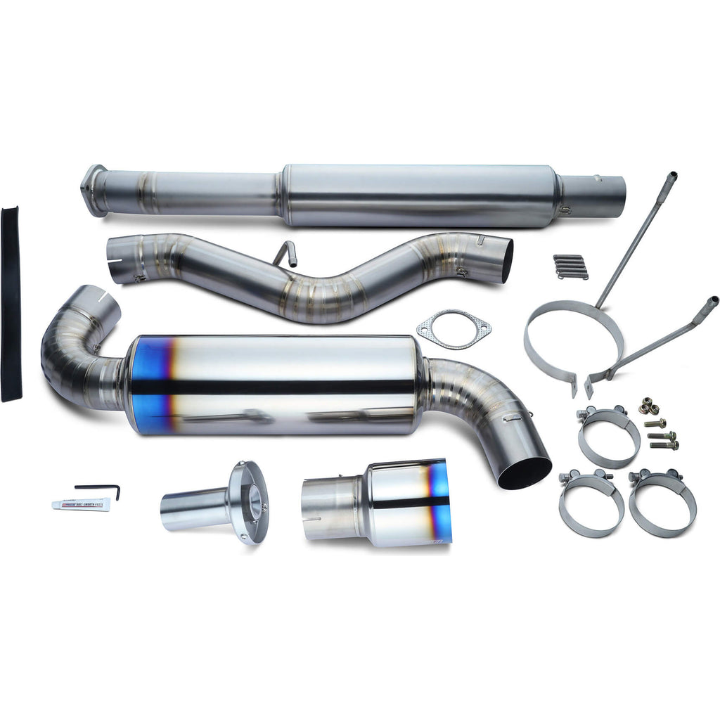 Tomei Expreme Ti Full Titanium Cat-Back Exhaust (Single Exit, Type 80 v2), 2022-2026 BRZ & GR86