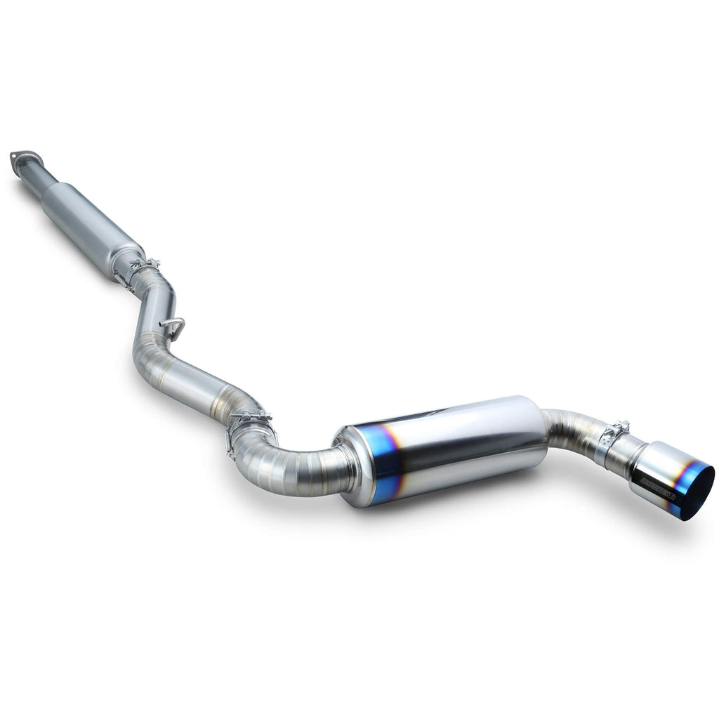 Tomei Expreme Ti Full Titanium Cat-Back Exhaust (Single Exit, Type 80 v2), 2022-2026 BRZ & GR86 - Angle 2