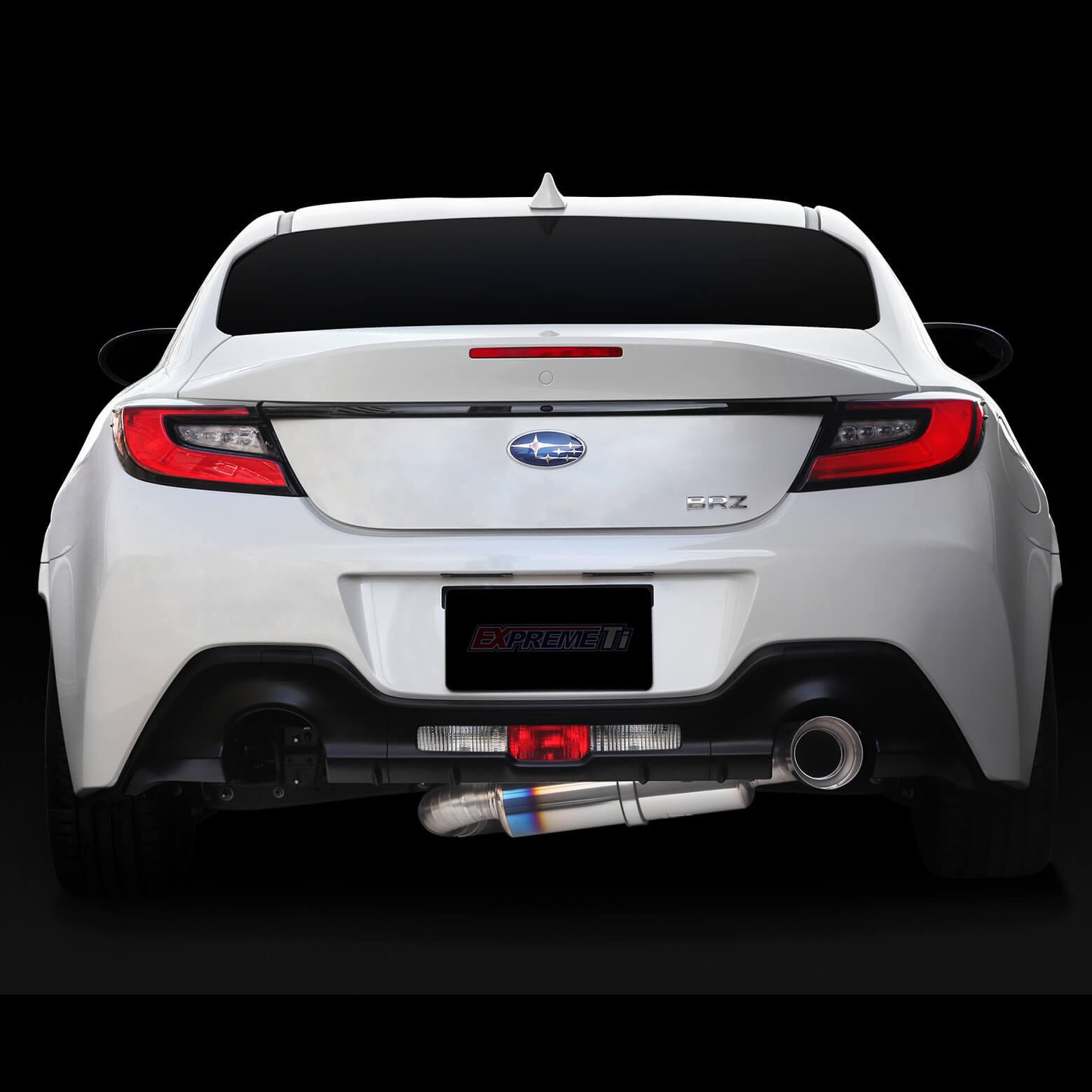 Tomei Expreme Ti Full Titanium Cat-Back Exhaust (Single Exit, Type 80 v2), 2022-2026 BRZ & GR86 - Angle 3