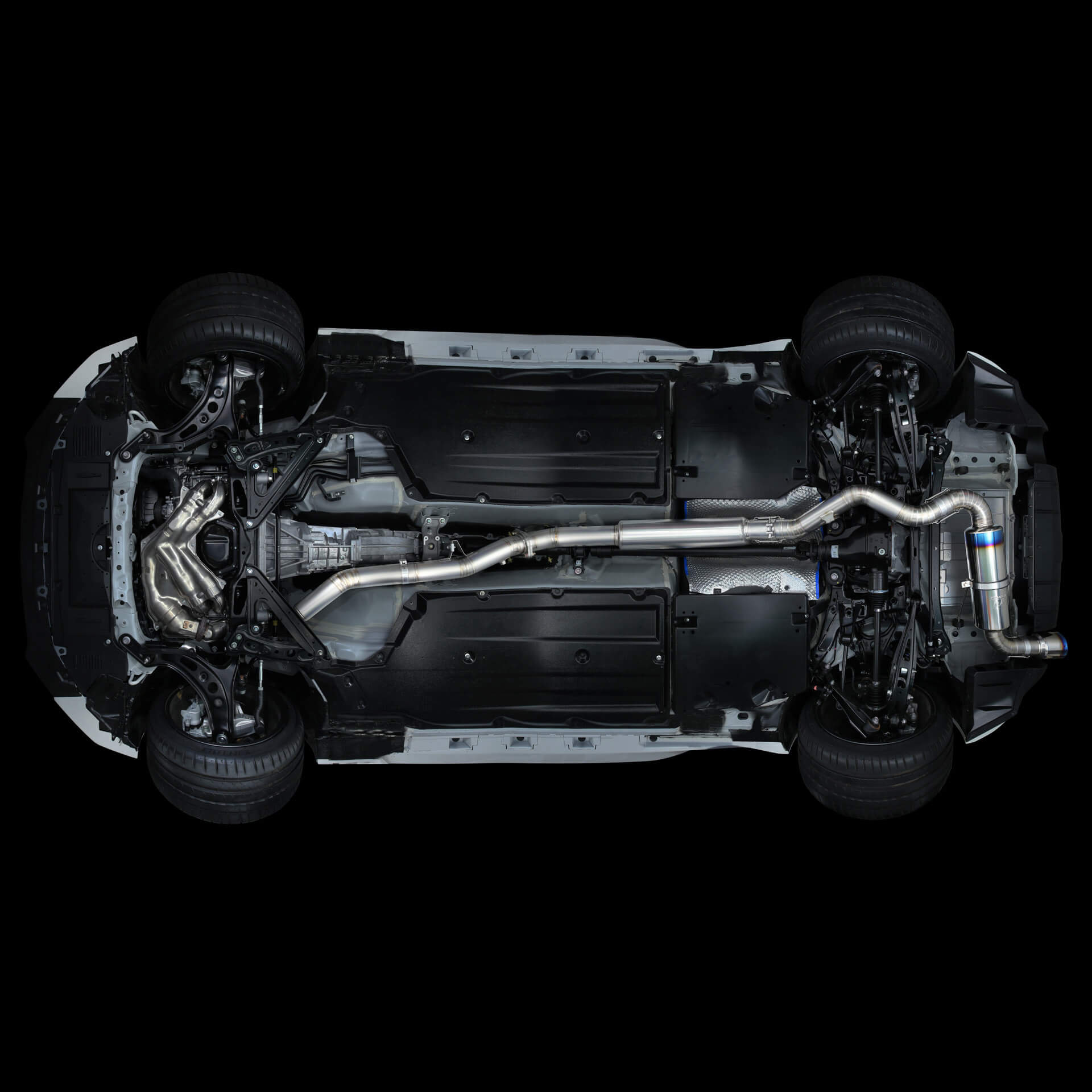 Tomei Expreme Ti Full Titanium Cat-Back Exhaust (Single Exit, Type 80 v2), 2022-2026 BRZ & GR86 - Angle 7