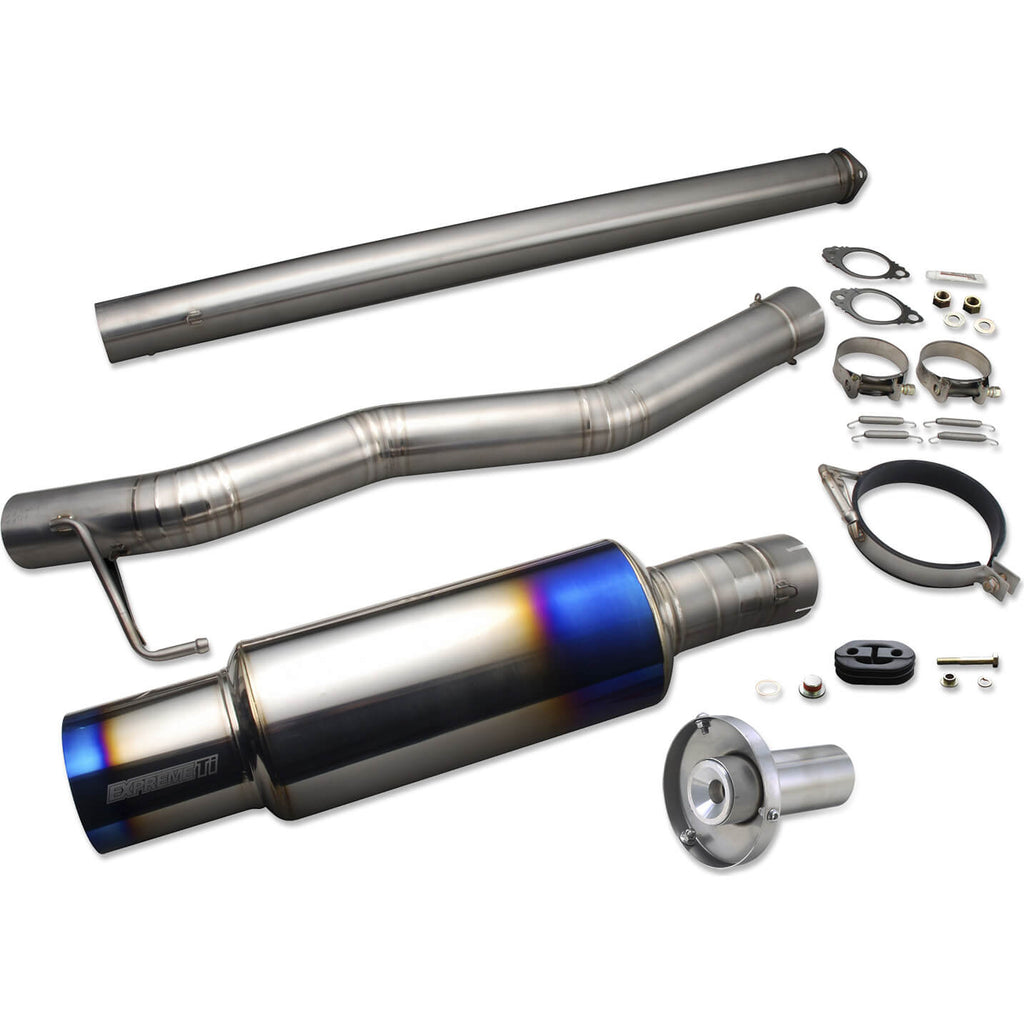 Tomei Expreme Ti Full Titanium Cat-Back Exhaust System, 2003-2006 EVO 8 & 9 (w/ JDM Rear Bumper)
