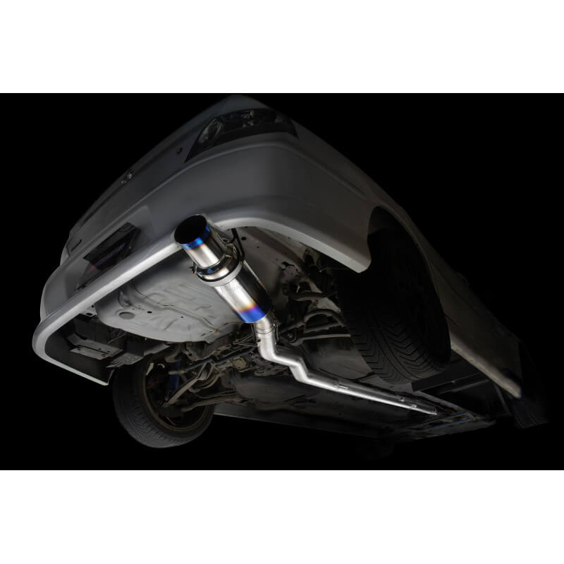 Tomei Expreme Ti Full Titanium Cat-Back Exhaust System, 2003-2006 EVO 8 & 9 (w/ JDM Rear Bumper) - Angle 5