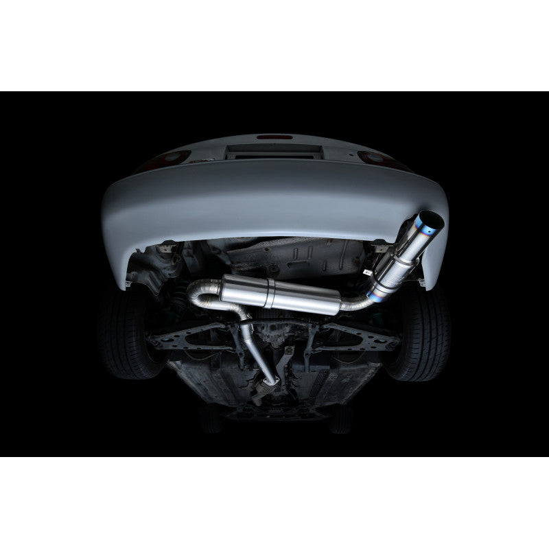 Tomei Expreme Ti Full Titanium Cat-Back Exhaust System, 1990-1997 Miata - Angle 3