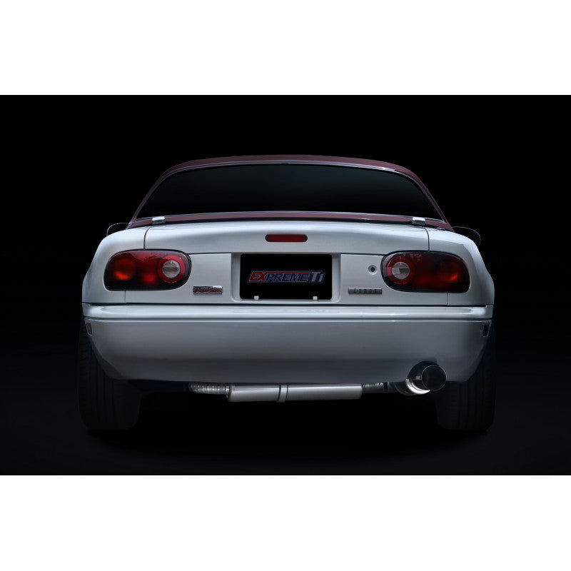 Tomei Expreme Ti Full Titanium Cat-Back Exhaust System, 1990-1997 Miata - Angle 7