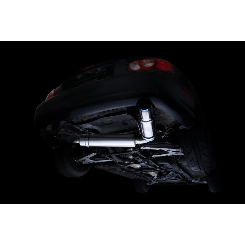 Tomei Expreme Ti Full Titanium Cat-Back Exhaust System, 1999-2005 Miata - Angle 2