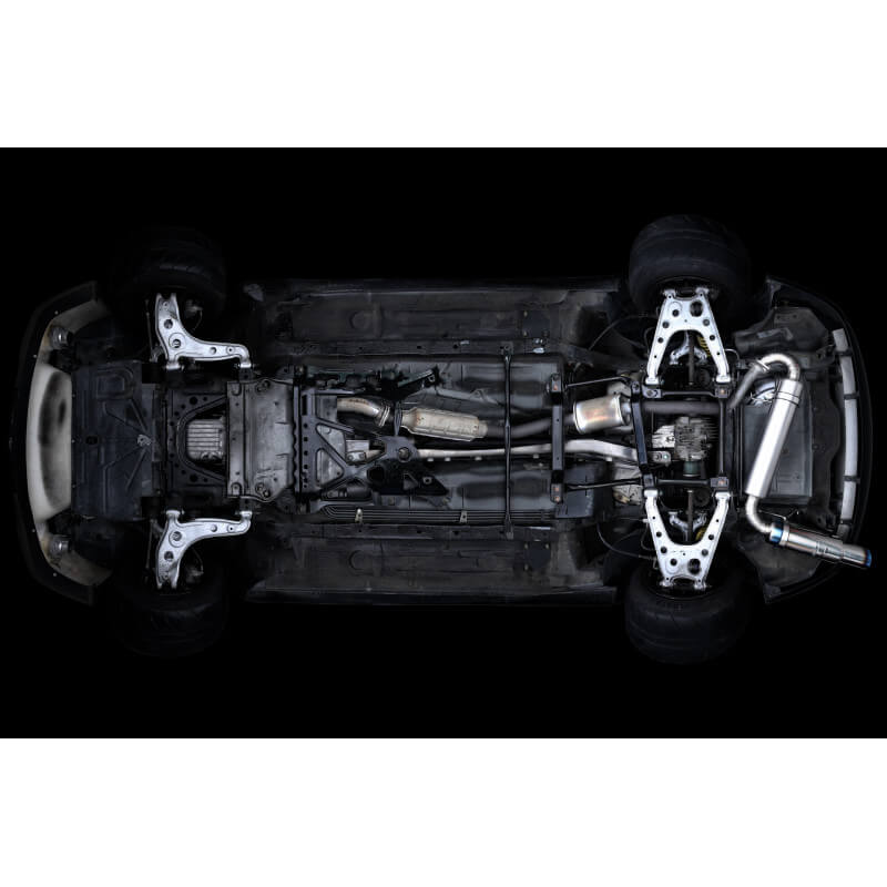 Tomei Expreme Ti Full Titanium Cat-Back Exhaust System, 1999-2005 Miata - Angle 6