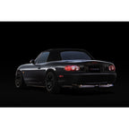 Tomei Expreme Ti Full Titanium Cat-Back Exhaust System, 1999-2005 Miata - Angle 7