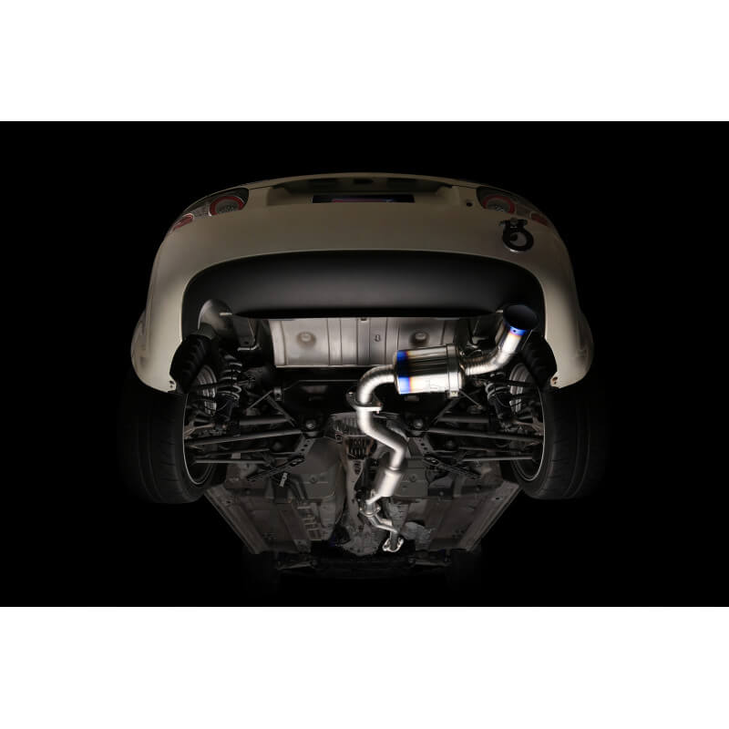 Tomei Expreme Ti Full Titanium Cat-Back Exhaust System, 2006-2015 MX-5 Miata - Angle 4