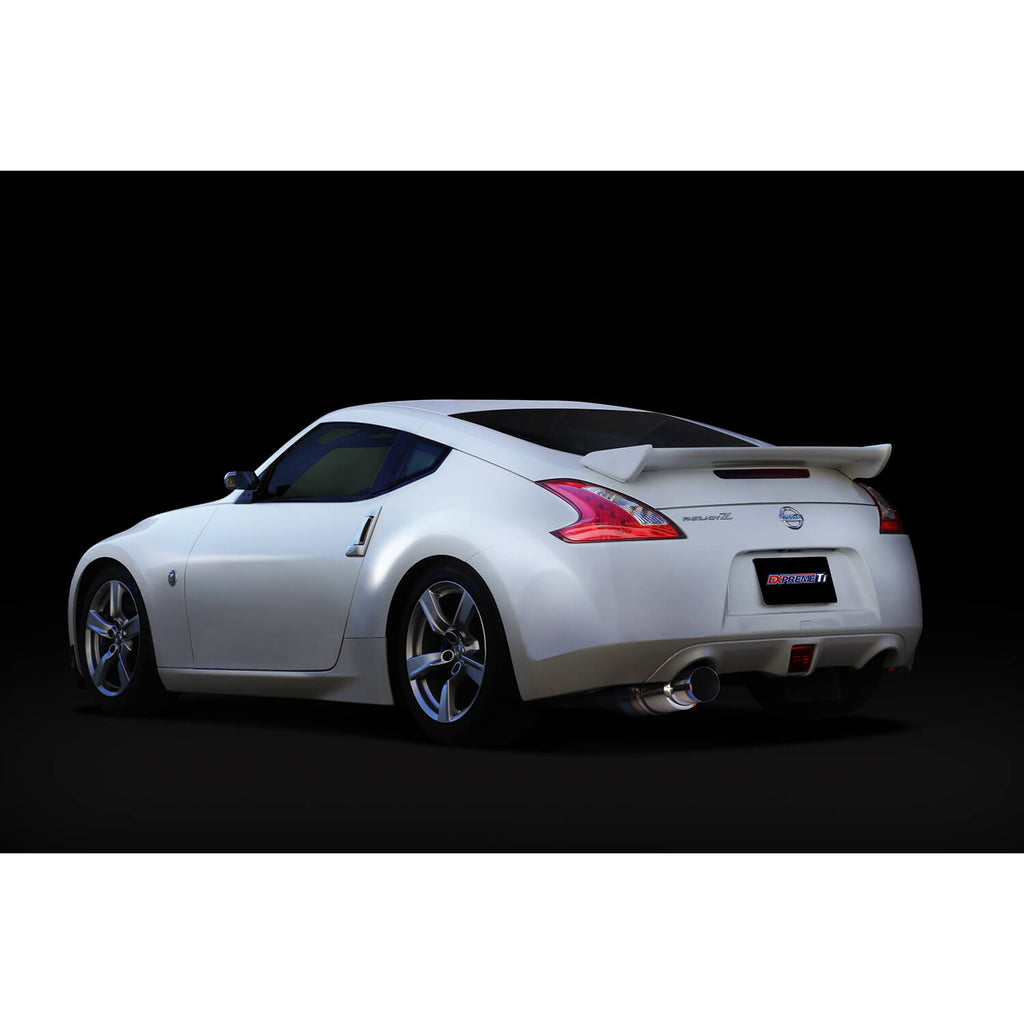 Tomei Expreme Ti Full Titanium Cat-Back Exhaust System, 2009-2020 370Z - Angle 3