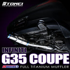 Tomei Expreme Ti Full Titanium Cat-Back Exhaust System, G35 Coupe - Angle 3