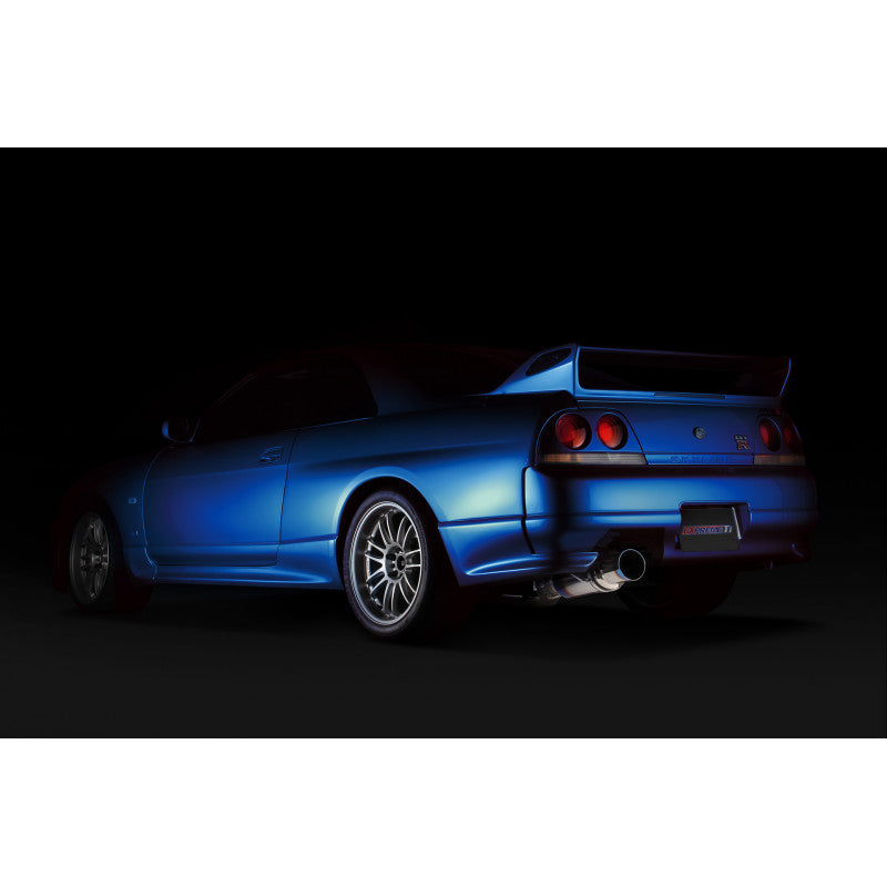 Tomei Expreme Ti Full Titanium Cat-Back Exhaust System, Skyline GT-R R33 - Angle 3