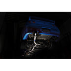 Tomei Expreme Ti Full Titanium Cat-Back Exhaust System, Skyline GT-R R33 - Angle 4