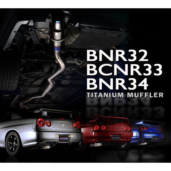 Tomei Expreme Ti Full Titanium Cat-Back Exhaust System, RB26DETT GT-R - Angle 2