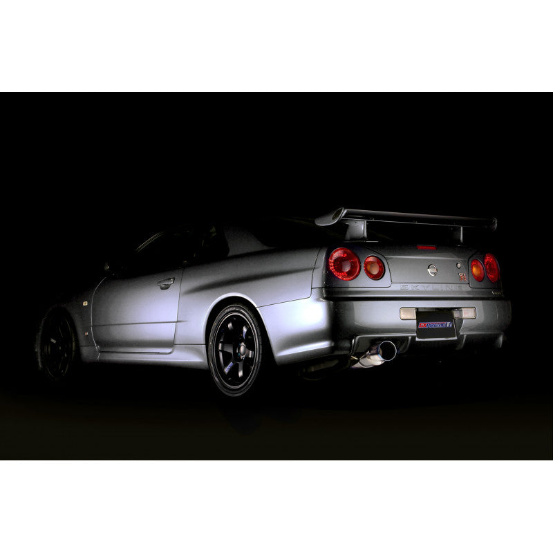 Tomei Expreme Ti Full Titanium Cat-Back Exhaust System, RB26DETT GT-R - Angle 3