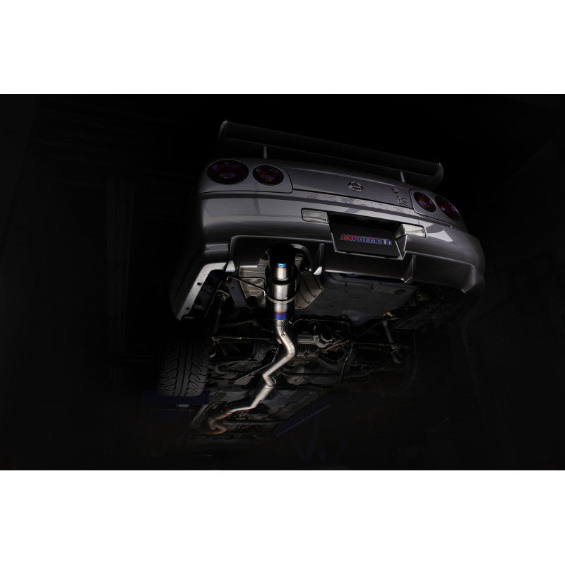 Tomei Expreme Ti Full Titanium Cat-Back Exhaust System, RB26DETT GT-R - Angle 4
