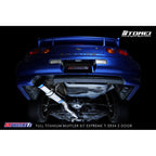 Tomei Expreme Ti Full Titanium Cat-Back Exhaust System, Skyline ER34 2-Door - Angle 6