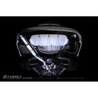 Tomei Expreme Ti Full Titanium Cat-Back Exhaust System, Infiniti Q50 - Angle 6