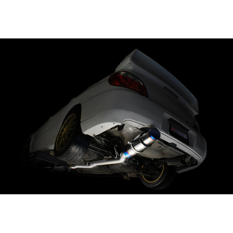 Tomei Expreme Ti Full Titanium Cat-Back Exhaust System, 2002-2007 WRX & STi JDM - Angle 3