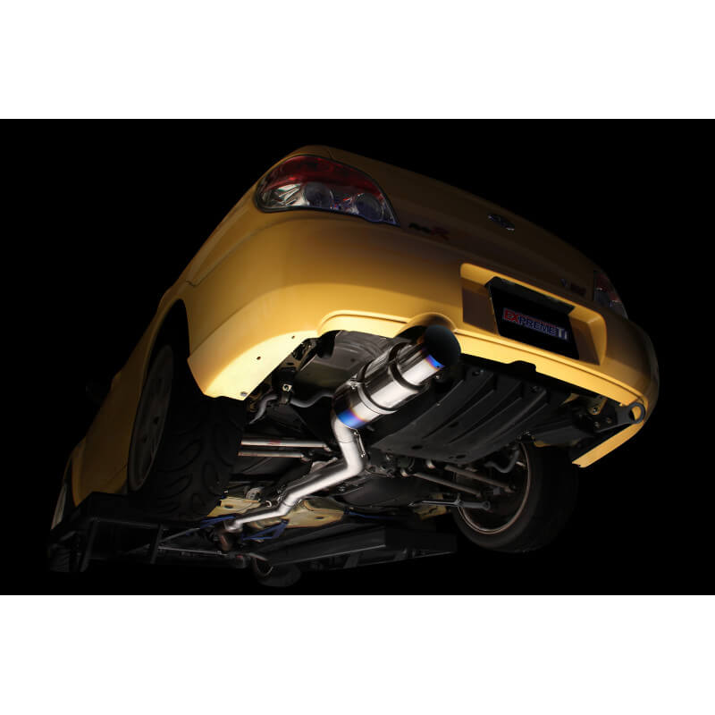 Tomei Expreme Ti Full Titanium Cat-Back Exhaust System, 2002-2007 WRX & STi (JDM) - Angle 3