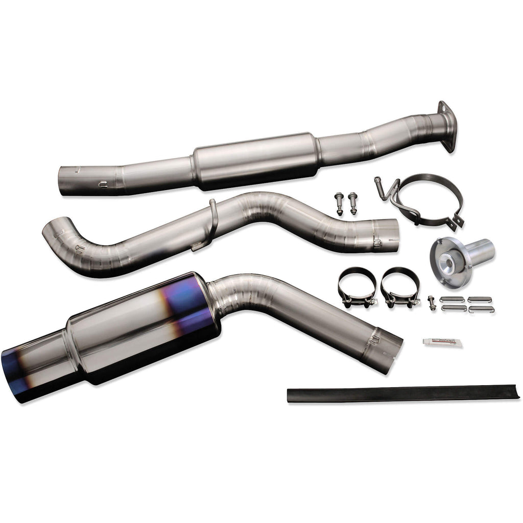 Tomei Expreme Ti Full Titanium Cat-Back Exhaust System, JDM 2008-2014 STi (Hatch)