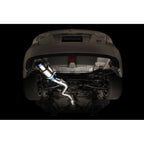 Tomei Expreme Ti Full Titanium Cat-Back Exhaust System, JDM 2008-2014 STi (Hatch) - Angle 4