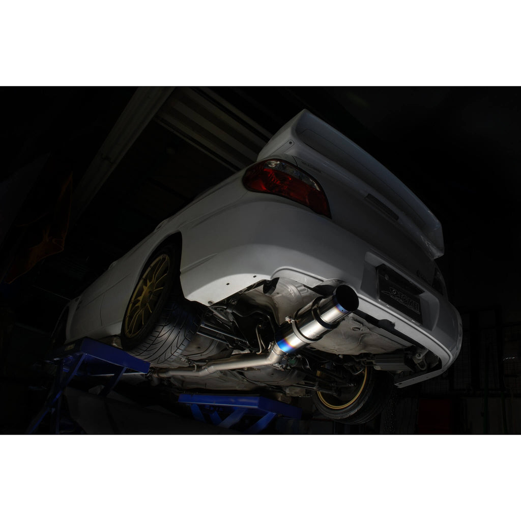 Tomei Expreme Ti Full Titanium Cat-Back Exhaust System, 2002-2007 WRX & STi - Angle 2