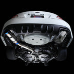 Tomei Expreme Ti Full Titanium Cat-Back Exhaust System, 2008-2021 WRX & 2011-2021 STi (Sedan Only) - Angle 3
