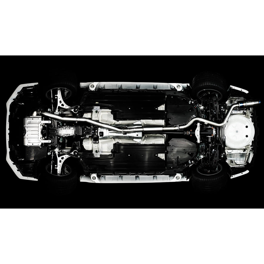 Tomei Expreme Ti Full Titanium Cat-Back Exhaust System, 2008-2021 WRX & 2011-2021 STi (Sedan Only) - Angle 4