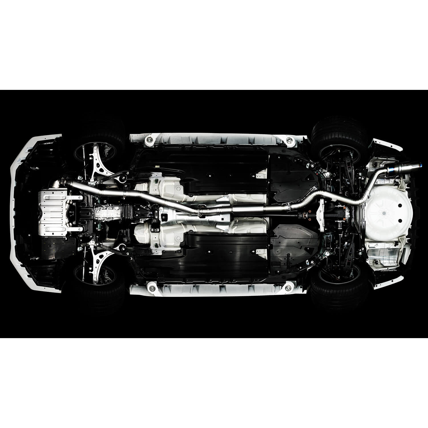 Tomei Expreme Ti Full Titanium Cat-Back Exhaust System, 2008-2021 WRX & 2011-2021 STi (Sedan Only) - Angle 4