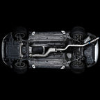 Tomei Expreme Ti Full Titanium Cat-Back Exhaust System, MK IV Supra JZA80 - Angle 3