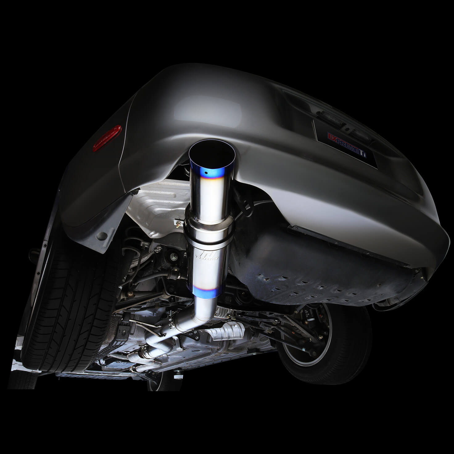 Tomei Expreme Ti Full Titanium Cat-Back Exhaust System, MK IV Supra JZA80 - Angle 4