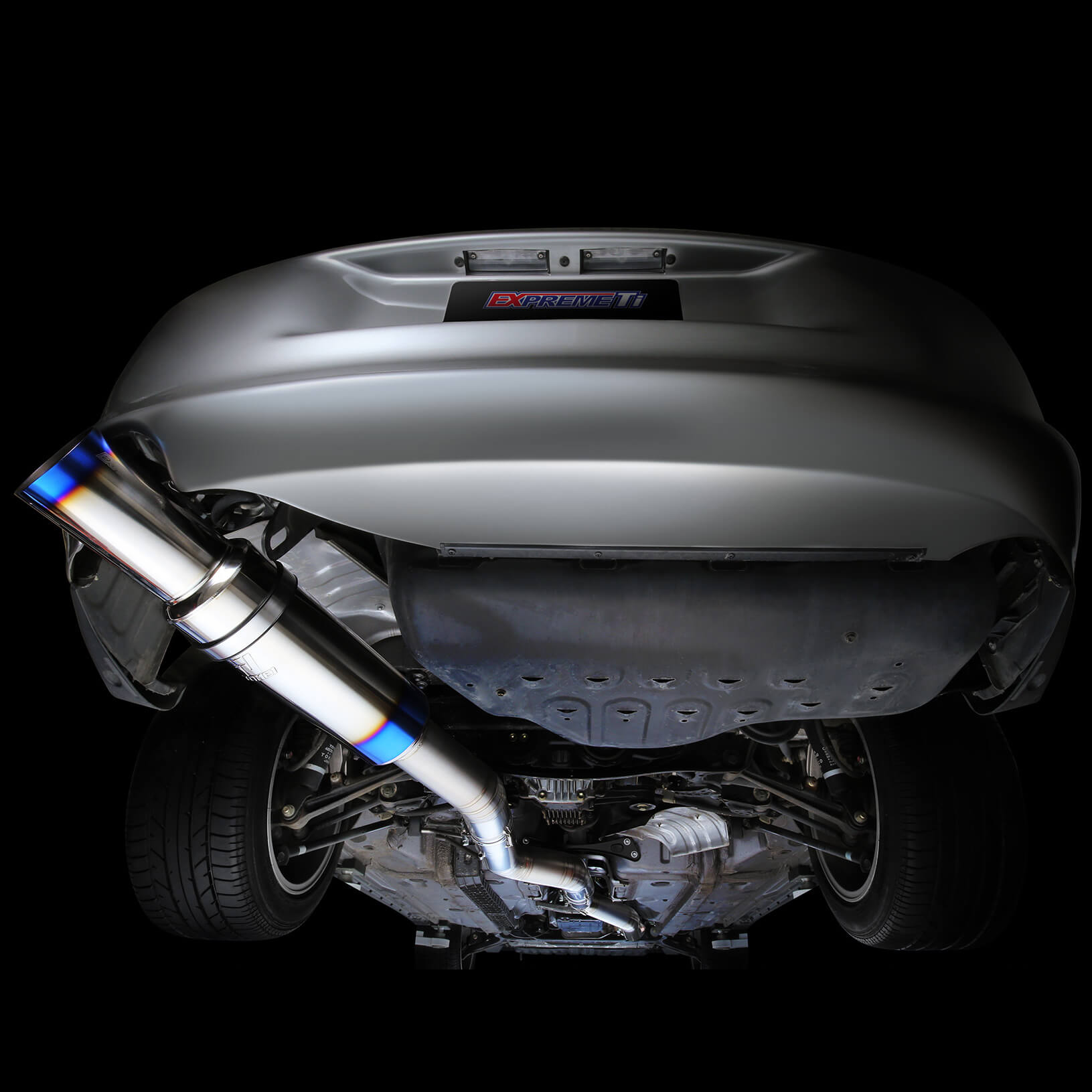 Tomei Expreme Ti Full Titanium Cat-Back Exhaust System, MK IV Supra JZA80 - Angle 5
