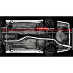 Tomei Expreme Ti Full Titanium Cat-Back Exhaust System, CHACER/MARK2 JZX100 - Angle 5